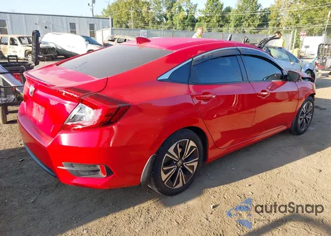 2016 Honda Civic Ex-T from USA, damaged, VIN 2HGFC1F3XGH649322
